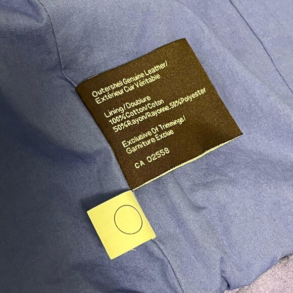 Danier Suede Leather Moto Jacket Womens M Purple Asymmetrical Full Zip - Picture 6 of 16